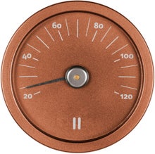 Sauna-Thermometer Rento, Aluminium / Kupfer.