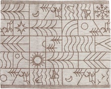 Jokipiin Pellava Norden Solo-Saunasitzunterlage, hell/braun, 45 x 55 cm