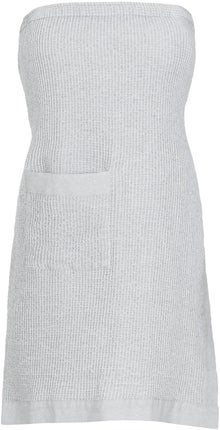 Sarong Rento Kenno 85 x 145 cm, grau/wei&szlig;