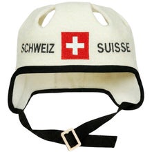 Sauna- & Badehut: Eishockeyhelm, Schweiz - Suisse