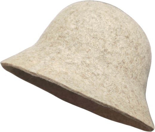 Sauna- ja paljuhattu, vaaleanharmaa