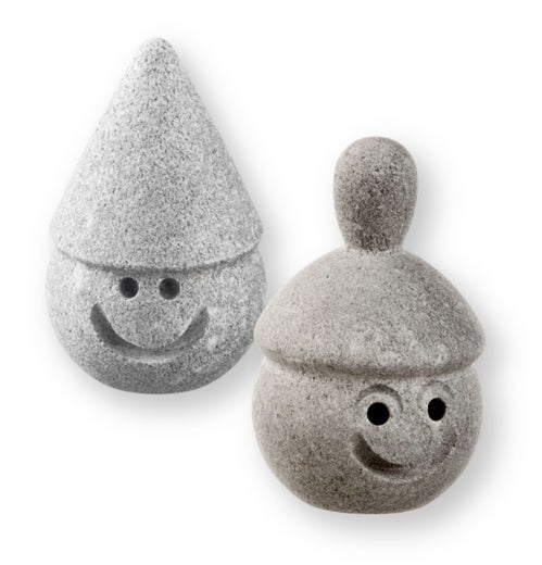 Hukka Elli & Tahvo Saunaofen-Dekorationen