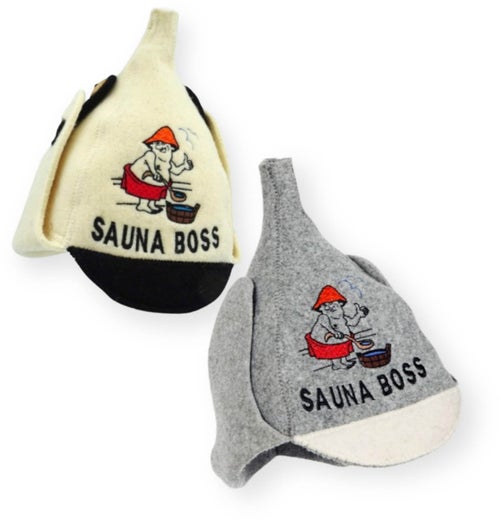 Sauna Boss Zipfelm&uuml;tzen 2-Saunahut-Set